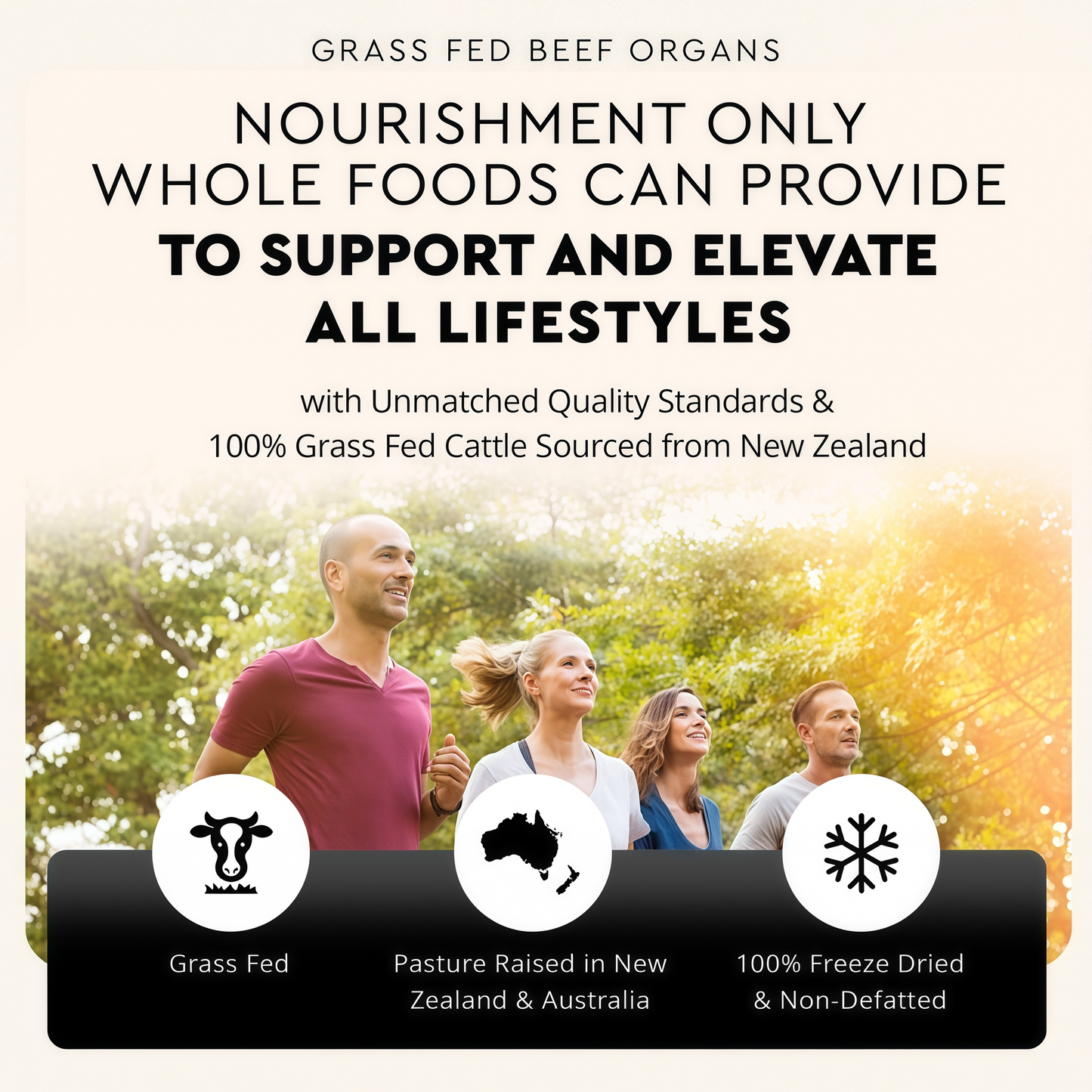 Ancestral Supplements Grass Fed Beef OrganSupplement, Supports Whole Body Wellnesswith Proprietary Blend of Liver, Heart, Kidney,Pancreas, Spleen, Freeze-Dried Beef, Non-GMO, 180 Capsules